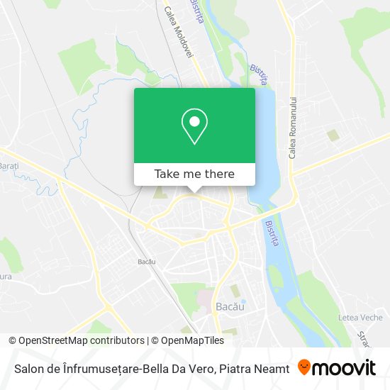 Salon de Înfrumusețare-Bella Da Vero map