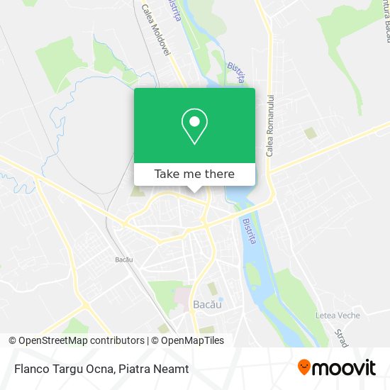 Flanco Targu Ocna map