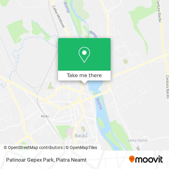 Patinoar Gepex Park map