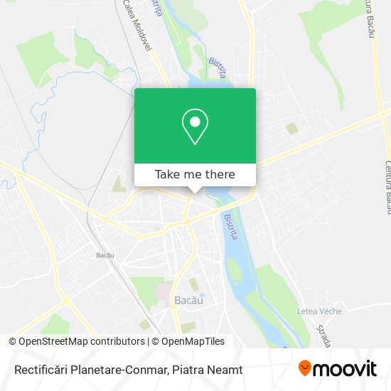 Rectificări Planetare-Conmar map