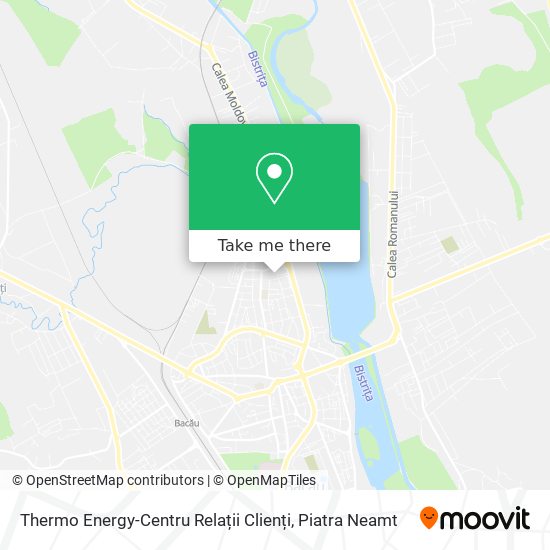 Thermo Energy-Centru Relații Clienți map
