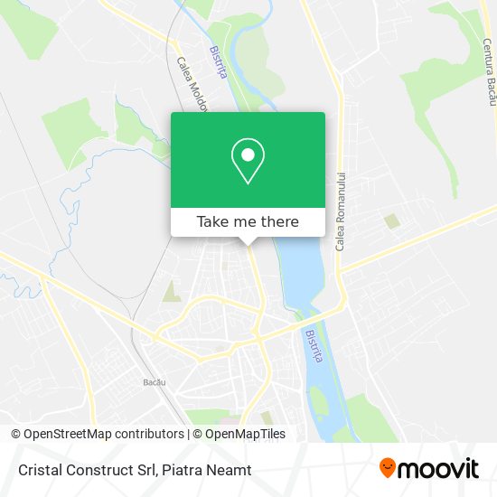 Cristal Construct Srl map