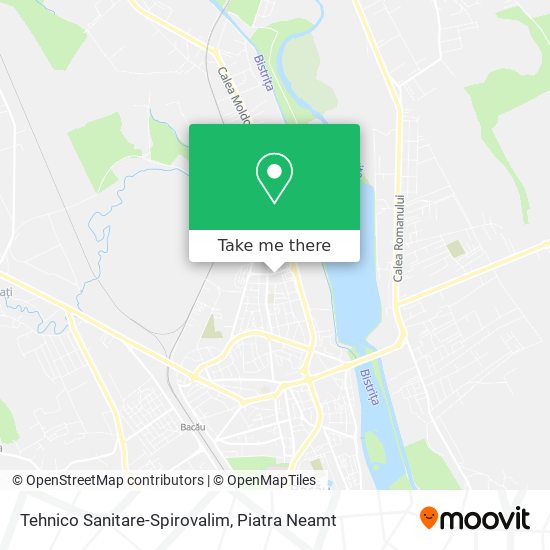 Tehnico Sanitare-Spirovalim map