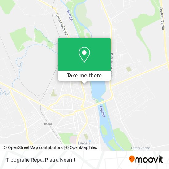 Tipografie Repa map