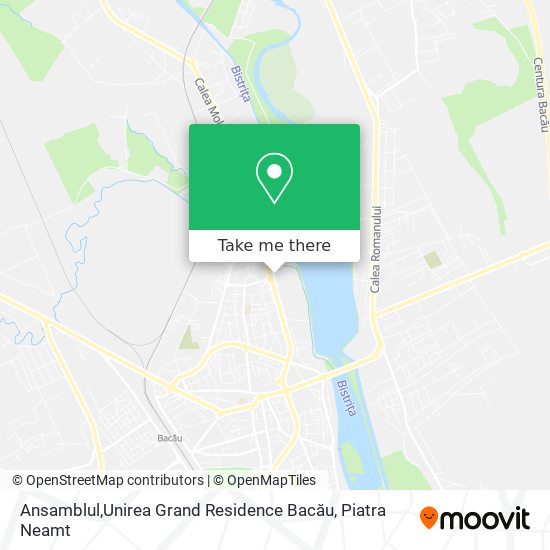 Ansamblul,Unirea Grand Residence Bacău map