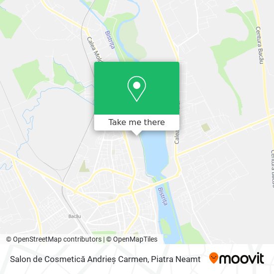 Salon de Cosmetică Andrieș Carmen map