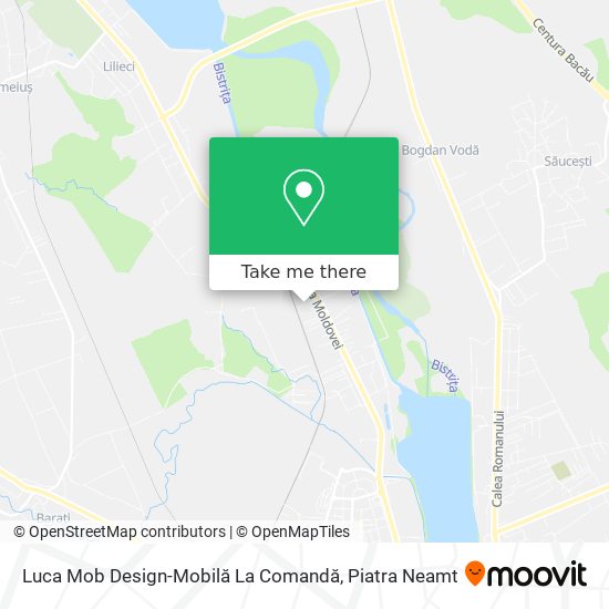 Luca Mob Design-Mobilă La Comandă map