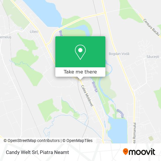 Candy Welt Srl map