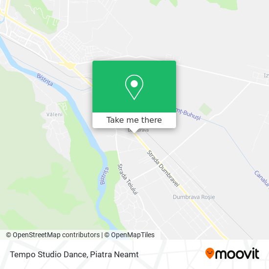 Tempo Studio Dance map