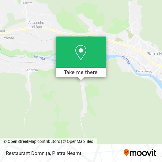 Restaurant Domnița map