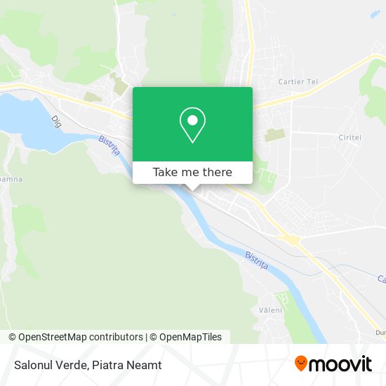 Salonul Verde map