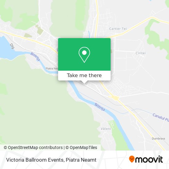 Victoria Ballroom Events map