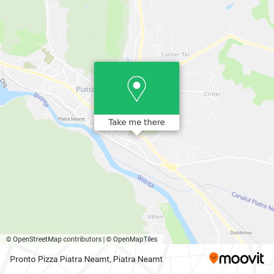 Pronto Pizza Piatra Neamt map