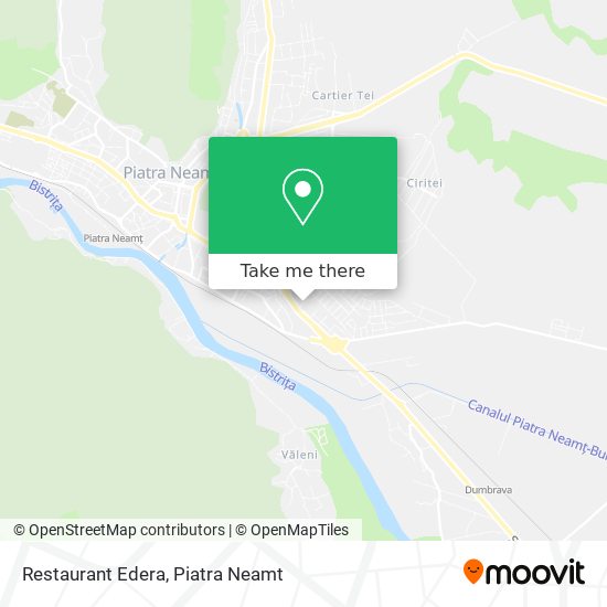 Restaurant Edera map