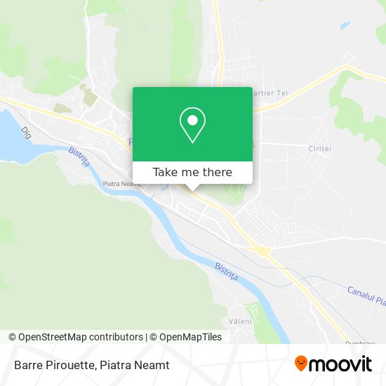 Barre Pirouette map