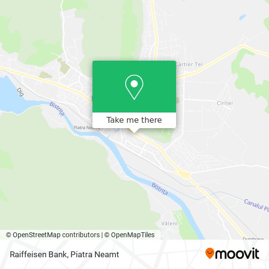 Raiffeisen Bank map