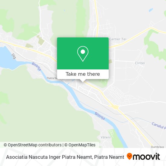 Asociatia Nascuta Inger Piatra Neamt map