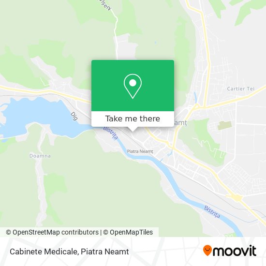 Cabinete Medicale map