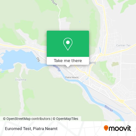 Euromed Test map