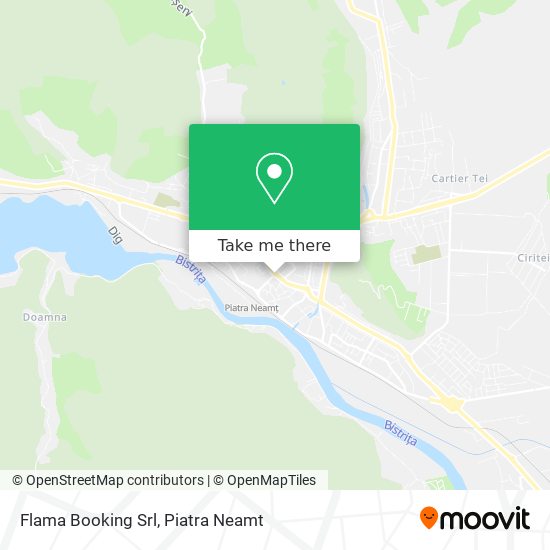 Flama Booking Srl map