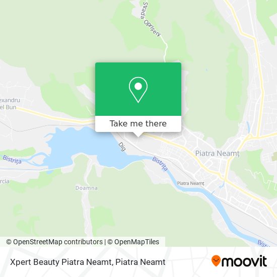 Xpert Beauty Piatra Neamt map