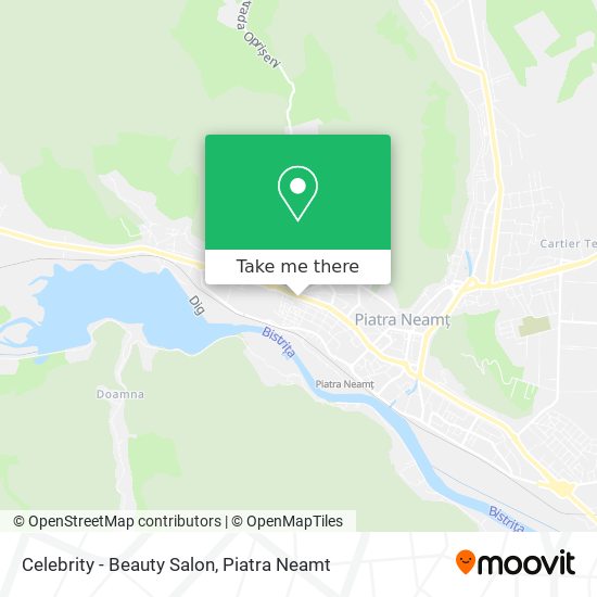 Celebrity - Beauty Salon map