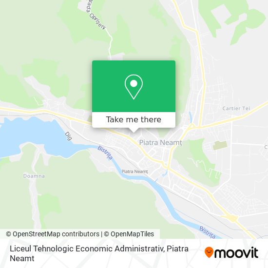 Liceul Tehnologic Economic Administrativ map
