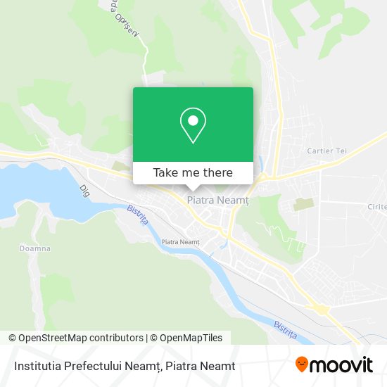 Institutia Prefectului Neamț map