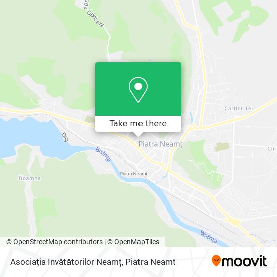 Asociația Invătătorilor Neamț map