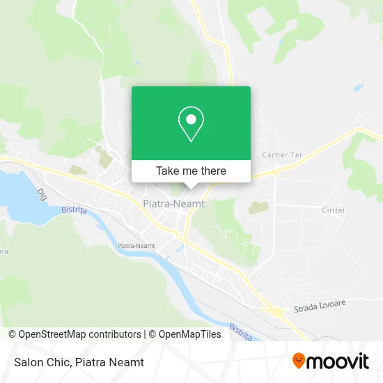 Salon Chic map