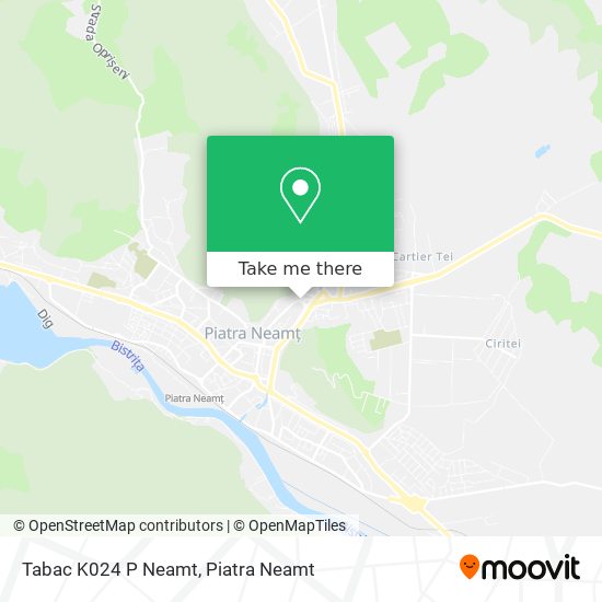 Tabac K024 P Neamt map