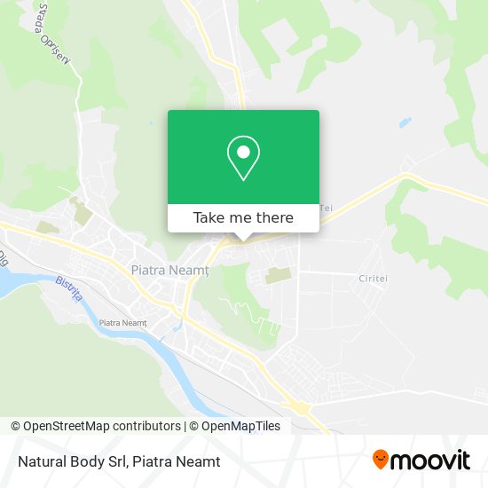 Natural Body Srl map