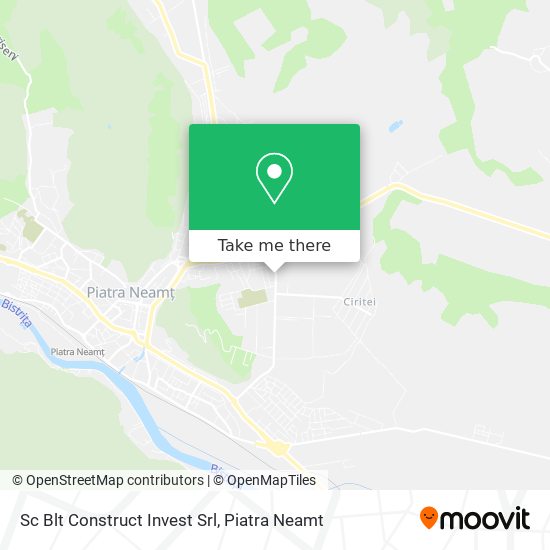 Sc Blt Construct Invest Srl map