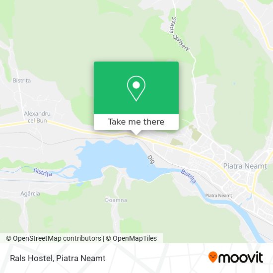 Rals Hostel map