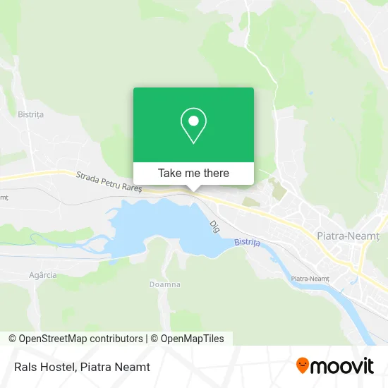 Rals Hostel map