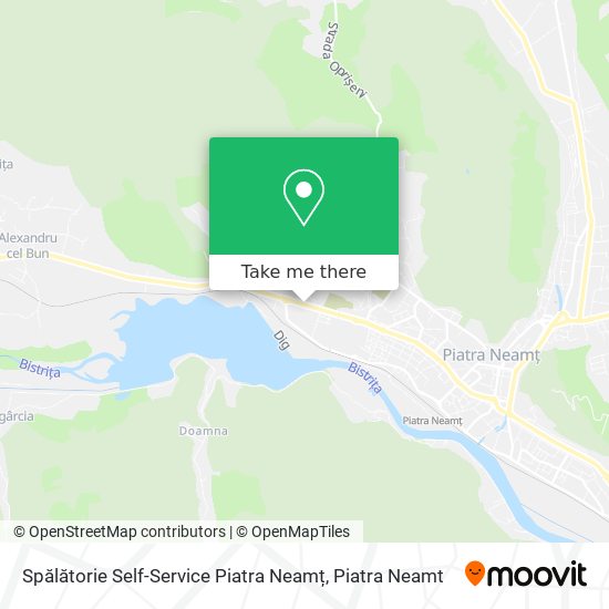 Spălătorie Self-Service Piatra Neamț map