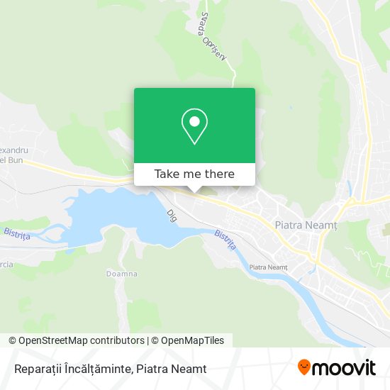 Reparații Încălțăminte map