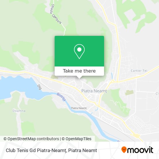 Club Tenis Gd Piatra-Neamț map