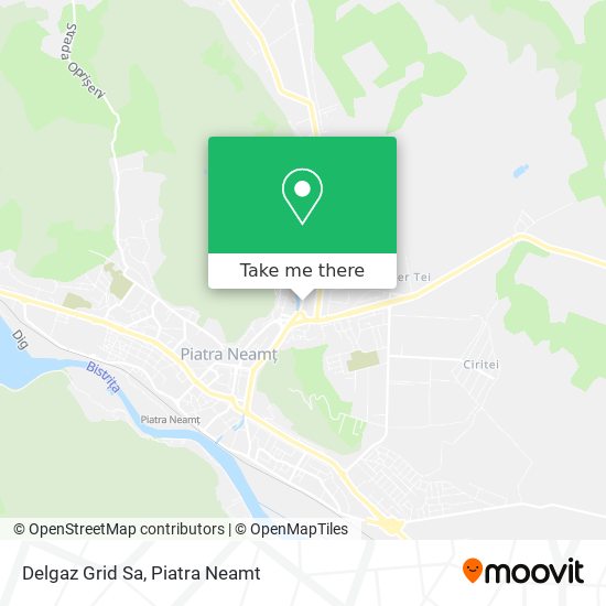 Delgaz Grid Sa map