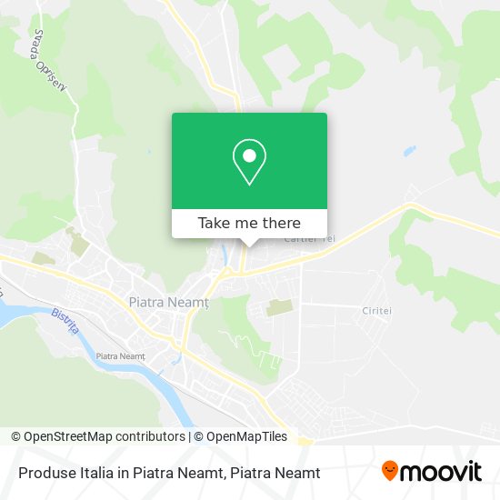 Produse Italia in Piatra Neamt map