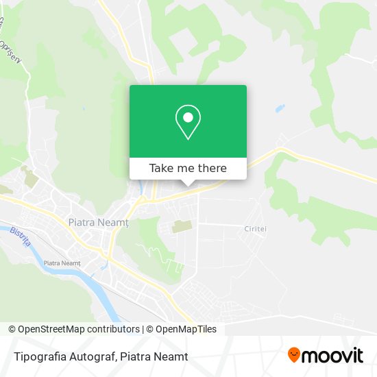 Tipografia Autograf map