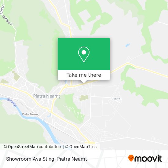 Showroom Ava Sting map