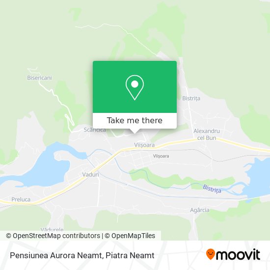 Pensiunea Aurora Neamt map
