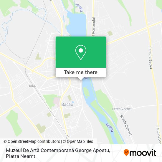 Muzeul De Artă Contemporană George Apostu map