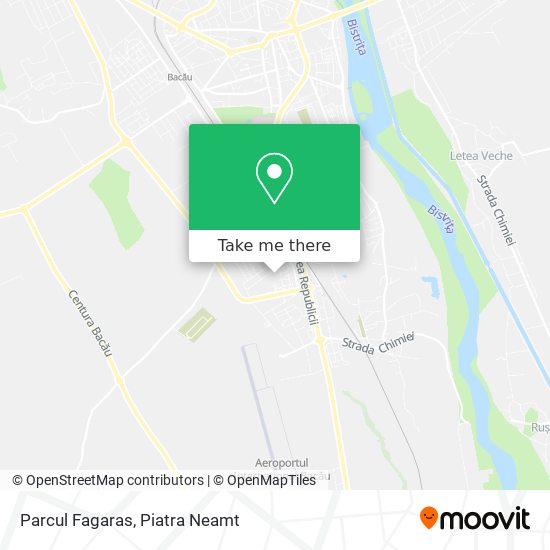 Parcul Fagaras map