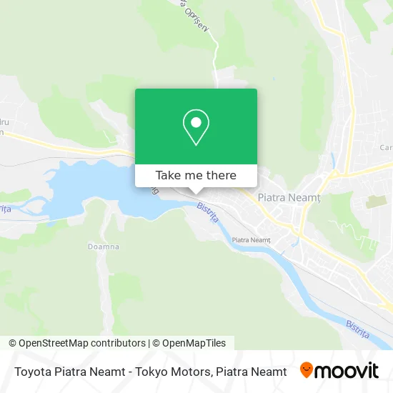 Toyota Piatra Neamt - Tokyo Motors map
