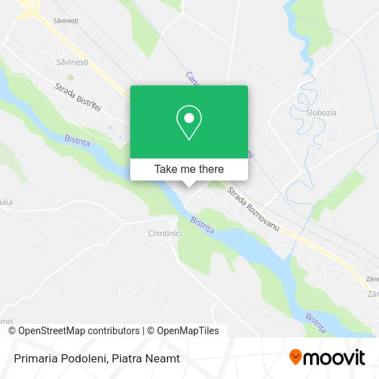 Primaria Podoleni map