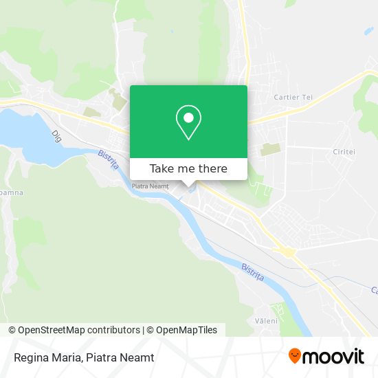 Regina Maria map