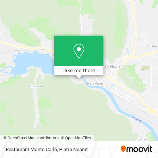 Restaurant Monte Carlo map