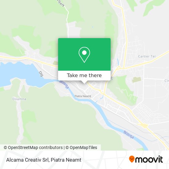 Alcama Creativ Srl map